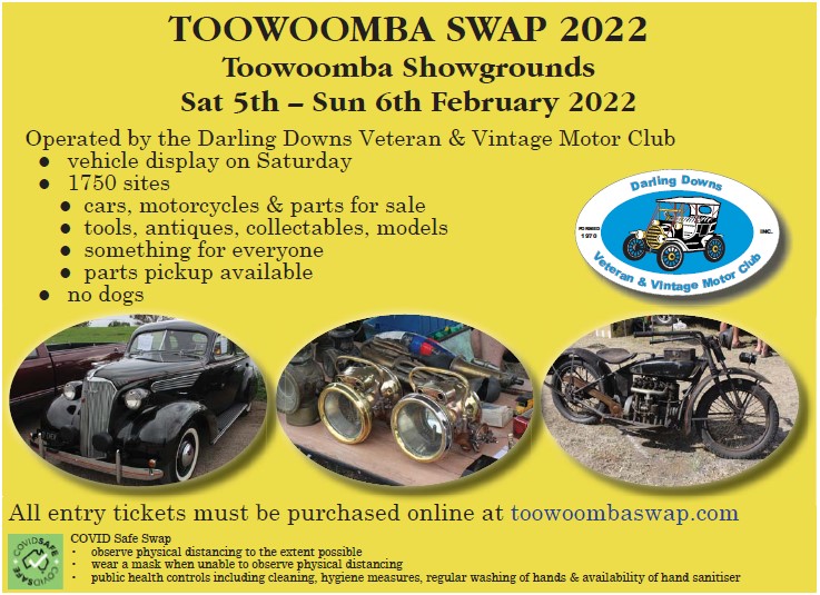 TOOWOOMBA SWAP MEET 2022 IN TOOWOOMBA QLD 4350 JUST 4X4S
